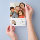 Budget Gingerbrood House & Kerstkoekjes Opmerking  Flyer (Hand)