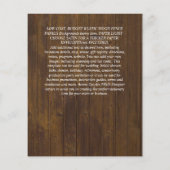 BUDGET Gipsophila Mason Jar Moderne Minimaal TROUW Flyer (Achterkant)