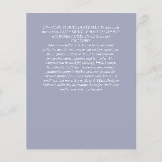 BUDGET Gipsophila Mason Pot Moderne Minimaal TROUW Flyer (Achterkant)