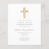 Budget Girl Religious Cross First Community Foto (Voorkant)