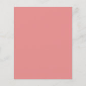 Budget Girl Woodland Deer Sage Floral Baby shower (Achterkant)