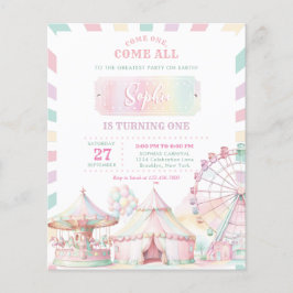 BUDGET Girly Pastel Kleur Carnaval Circus Verjaard