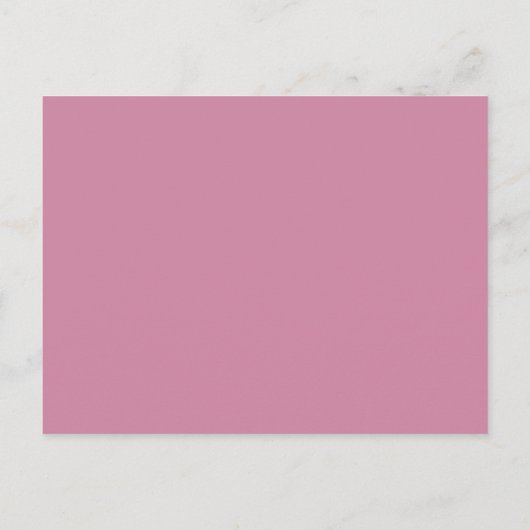 Budget  Girly Wedding RSVP Glitter Pink Uitnodiging Briefkaart (Achterkant)