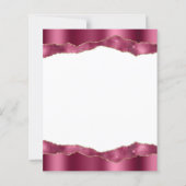 Budget Glam Bourgogne Spiegel Tegels bruiloft Uitn (Achterkant)