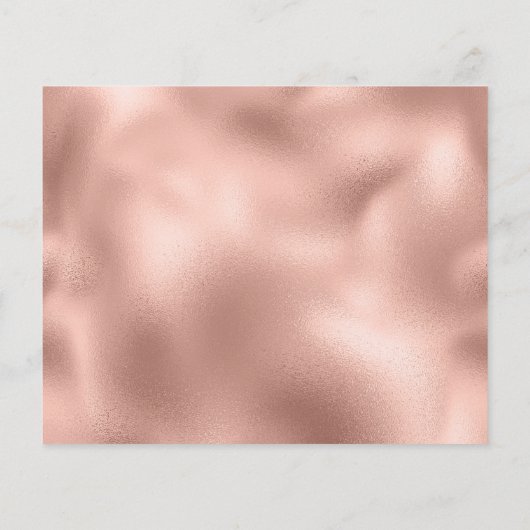 Budget Glam Roos Gold 2023 Photo Afstuderen Invite (Achterkant)