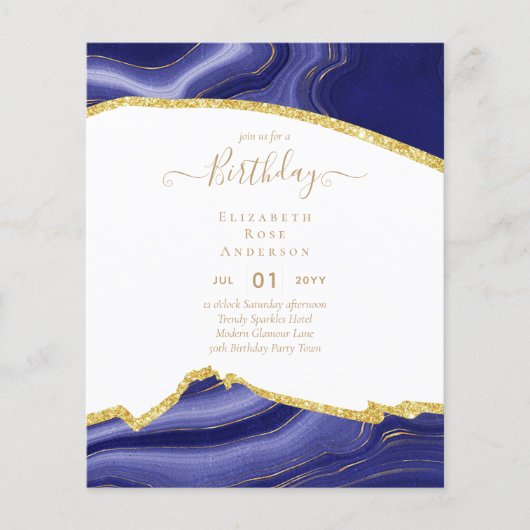 BUDGET Glitter Glam Agate  Girly Any Age (Voorkant)