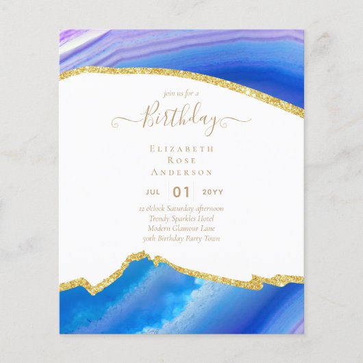 BUDGET Glitter Glam Agate  Girly Any Age (Voorkant)