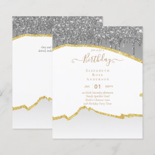 BUDGET Glitter Glam Agate  Girly Any Age