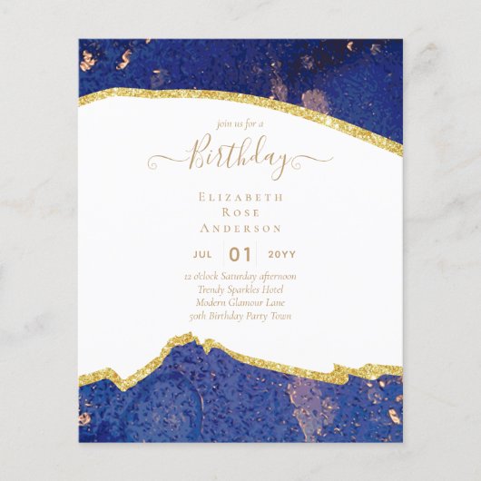 BUDGET Glitter Glam Agate  Girly Any Age (Voorkant)