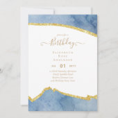 BUDGET Glitter Glam Agate Girly Any Age Kaart (Voorkant)