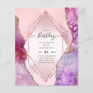 BUDGET Glitter Glam Folie Mooie Meisjesachtige Elk Flyer