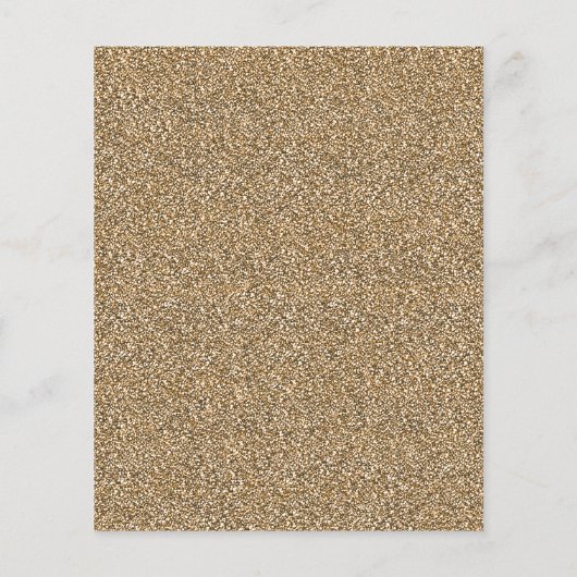 Budget Glitter Gold Black Engagement Party (Achterkant)