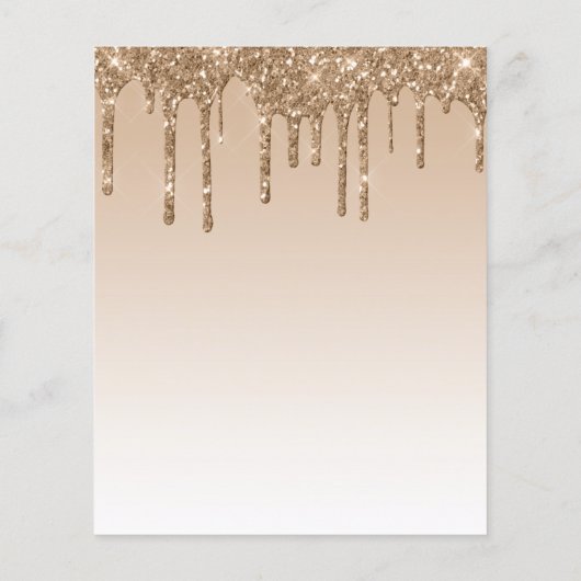 Budget Glitter Goud 50ste Verjaardag Script (Achterkant)