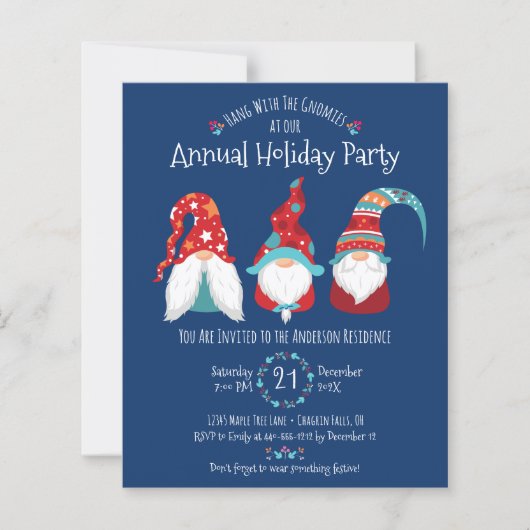 Budget Gnomes kerstfeestdag (Voorkant)