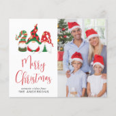 Budget Gnomes Merry kerstfoto-feestdag (Voorkant)