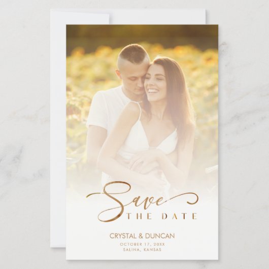 Budget goedkope Moderne Transparante Bindfoto (Voorkant)