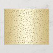 Budget Gold 50e Jubileum met fotouitnodiging Flyer (Achterkant)