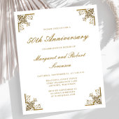 Budget Gold 50e Jubileum uitnodiging