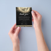 Budget Gold 60e verjaardagsfeestje Disco Ball Kaar Flyer (Hand)