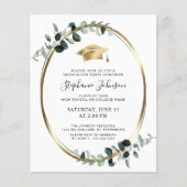 Budget Gold Afstudeerder Pet Eucalyptus Party Uitn (Voorkant)