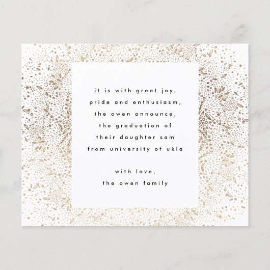 Budget Gold Botanicals Afstudeerder Fotopartij Uit Flyer (Achterkant)