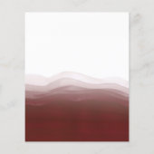 Budget Gold Burgundy - Waterverf Vertrouwelijke da (Achterkant)