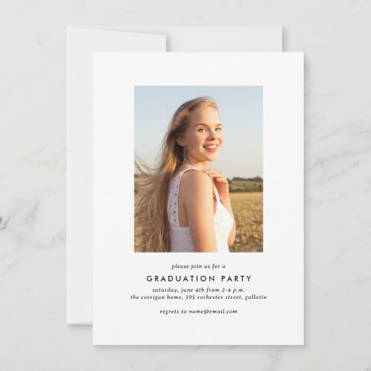 Budget Gold Calligraphy Afstuderen Foto Kaart (Achterkant)