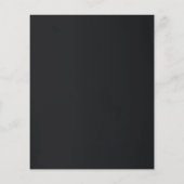 Budget Gold Cocktail Dinner Party Uitnodiging (Achterkant)