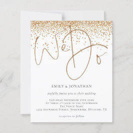 Budget Gold Confetti Glitter We Weddenschappen Uit