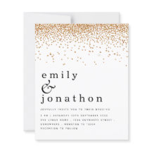 Budget Gold Confetti Glitter Weddenschap