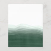 Budget Gold en Emerald Waterverf Vertrouwelijke da (Achterkant)