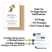 Budget Gold Glitter Bloemen Hakken Verjaardagsfees