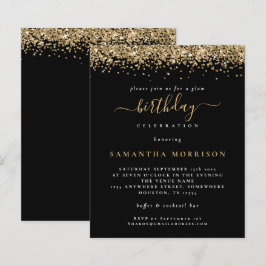 Budget Gold Glitter Elke zondag wordt uitgenodigd 