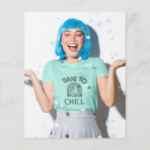 Budget Gold Glitter Foto Dertigste Black Thankyou (Achterkant)