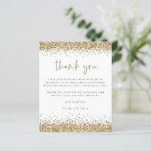 Budget Gold Glitter Foto Sweet Sixteen Hartelijk d (Staand voorkant)