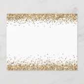 Budget Gold Glitter-gelimiteerd verzoek van honora (Achterkant)