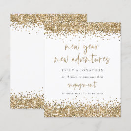 Budget Gold Glitter New Adventures Verloving
