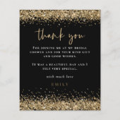 Budget Gold Glitter Vrijgezellenfeest Black Hartel (Voorkant)