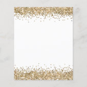 Budget Gold Glitter Ze zei ja Verloving (Achterkant)