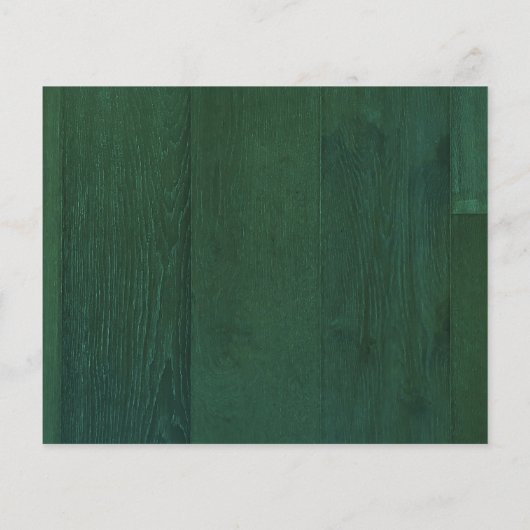 Budget Gold & Green Rustige Kerstmis 1 Foto Flyer (Achterkant)