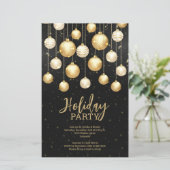 Budget Gold kerstboomversieringen - Black Invitae (Staand voorkant)