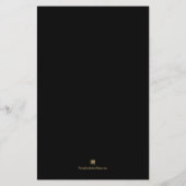 Budget Gold kerstboomversieringen - Black Invitae (Achterkant)