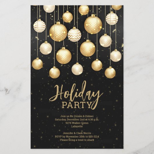 Budget Gold kerstboomversieringen - Black Invitae (Voorkant)
