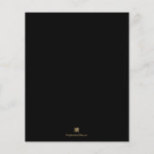 Budget Gold kerstboomversieringen - Black Invitae (Achterkant)