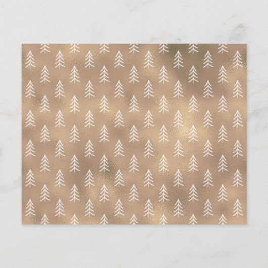 Budget Gold Script 5 Fotocollage Kerst Kaart (Achterkant)