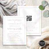 Budget Gold Script Avond Huwelijksavond Uitnodigen