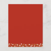 Budget Gold Script Confetti Afstudeerder (Achterkant)