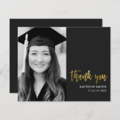 BUDGET Gold Script Moderne Photo Afstudeerder Hart (Voorkant / Achterkant)