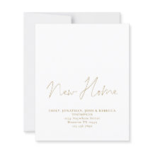 Budget Gold Script Nieuw thuisadres