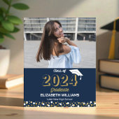 Budget Gold Script Photo Afstuderen Aankondiging